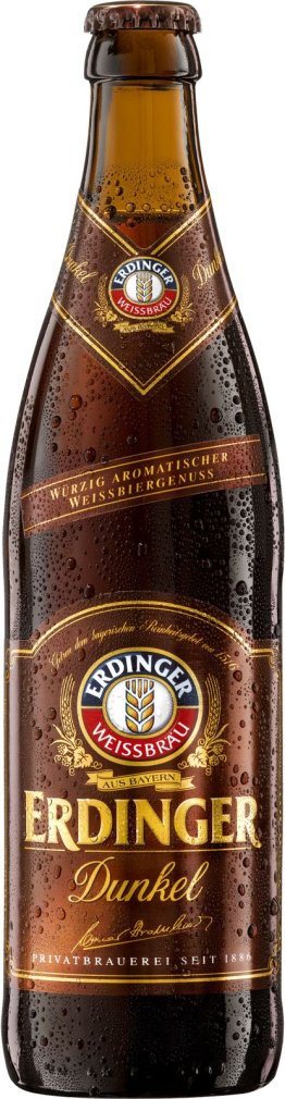 Erdinger Weissbier dunkel Glas Har 20x0.50l
