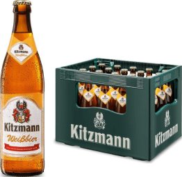 Kitzmann Weissbier Glas Har 20x0.50l