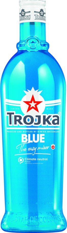 Trojka Vodka Blue Likör Kar 6x0.70l