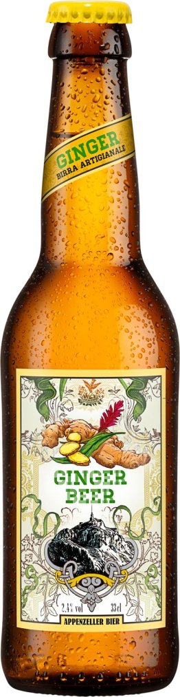 Appenzeller Ginger-Beer Glas Kar 6x0.33l