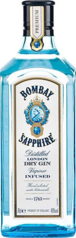 Bombay Sapphire LONDON DRY Gin Kar 6x0.70l