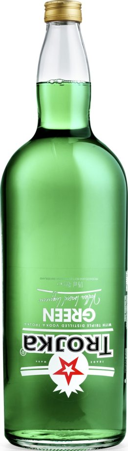 Trojka Vodka Green Likör Gallone