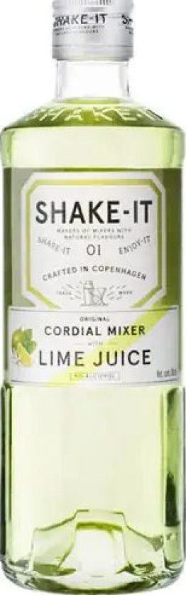 Shake-It Lime Juice Cord.Mix Kar 6x0.50l
