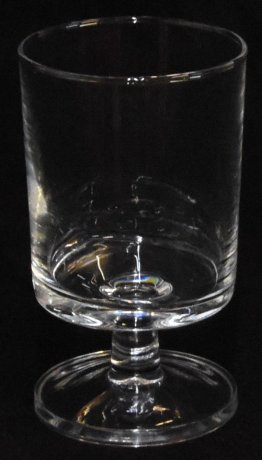 Weissweinglas (Zylinder) mit Fuss Stück