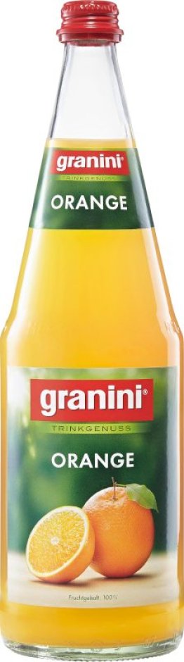 Granini Orange reiner Saft Glas Har 6x1.00l