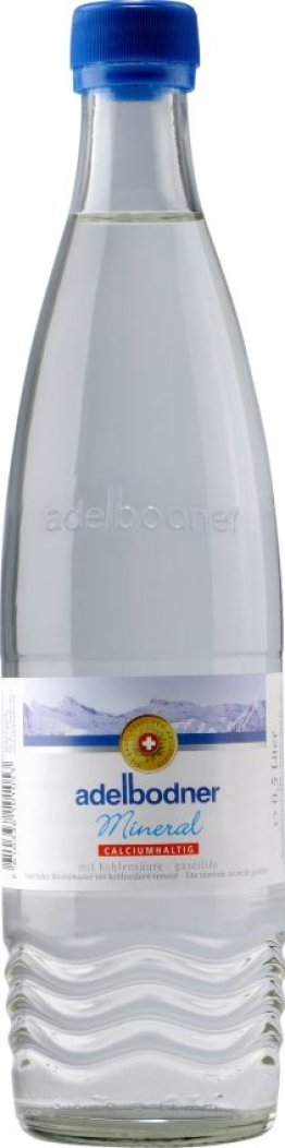 Adelbodner Mineral blau mit CO2 Glas Har 20x0.50l