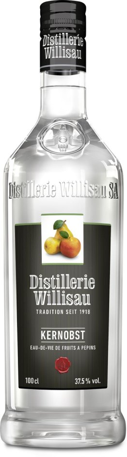 Distillerie Willisau Kernobstbrand 37.5% Glas Kar 6x1.00l