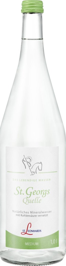 St. Georg medium Glas Har 6x1.00l