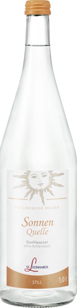 St. Leonhards Sonnenquelle Glas Har 6x1.00l
