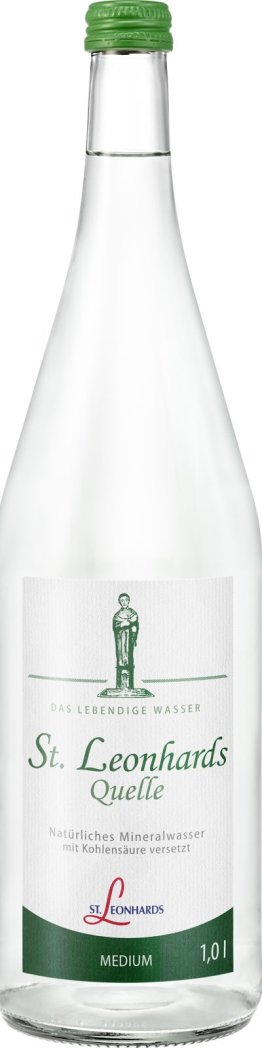 St. Leonhardsquelle medium Glas Har 6x1.00l