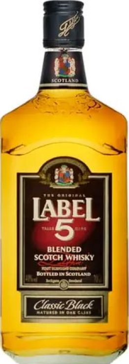 Whisky Scotch Blend Label 5 Kar 6x0.70l