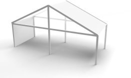 Zelt Grundraster 8x3m Z C Stück
