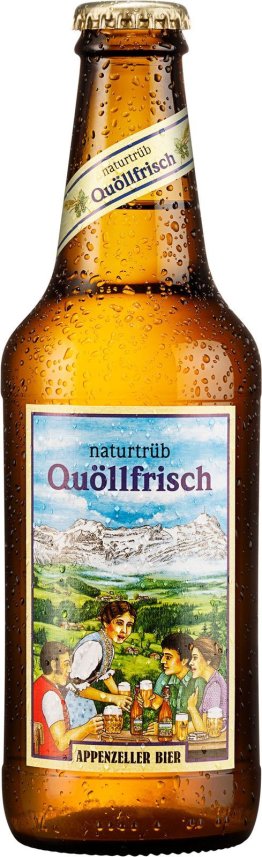 Appenzeller Quöllfrisch naturtrüb Glas Kar 10x0.33l