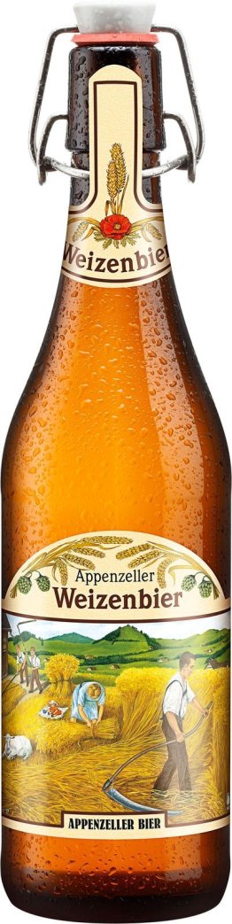 Appenzeller Weizen naturtrüb Bügel Har 15x0.50l