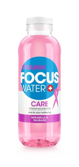Focuswater Care Mirabelle & Rhabarber PET Tra 12x0.50l