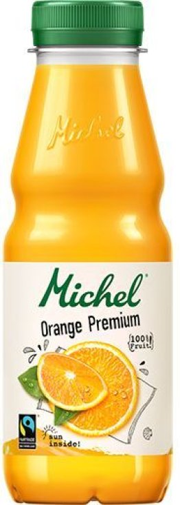 Michel Orange Premium Fair Trade PET Tra 4x6x0.33l