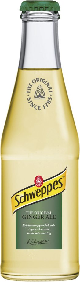 Schweppes Ginger Ale Glas Har 30x0.20l