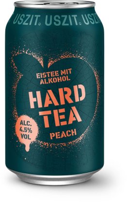 USZIT Hard Tea Peach Dose Tra 6x4x0.33l