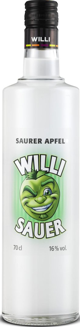 Distillerie Willisau Saurer Apfel Likör Kar 6x0.70l
