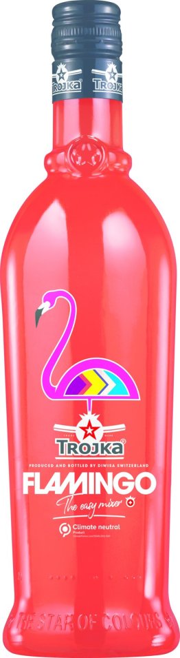 Trojka Vodka Flamingo Likör Kar 6x0.70l
