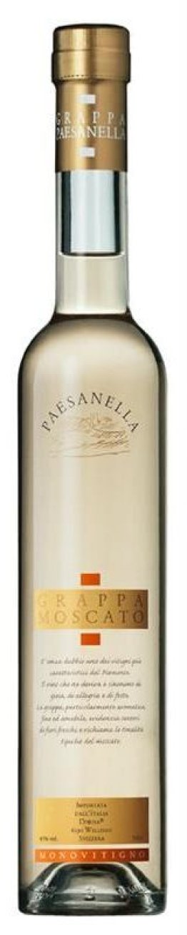 Grappa Paesanella di Moscato Kar 6x0.50l