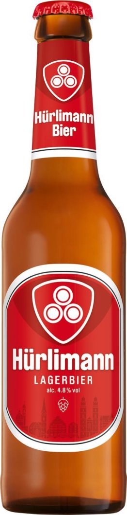 Hürlimann Lager Glas Har 24x0.33l