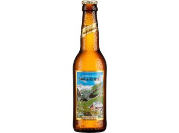 Appenzeller Bier Säntis Kristall hell Glas Har 24x0.33l