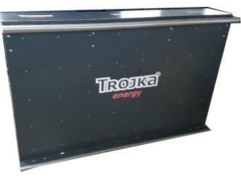 Barelement schwarz Holz (Trojka) Stück