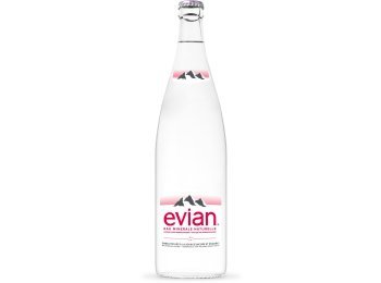 Evian ohne CO2 Glas Har 12x1.00l