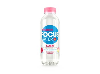 Focuswater Calm Rhabarber & Himbeer PET Tra 12x0.50l