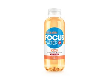 Focuswater Kick Pfirsich & Apfel PET Tra 12x0.50l