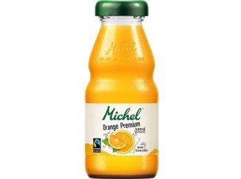 Michel Orange Premium Fair Trade Glas Har 24x0.20l