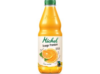Michel Orange Premium Fair Trade PET Tra 4x1.00l