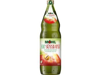 Möhl BIO Süssmost Glas Har 12x1.00l