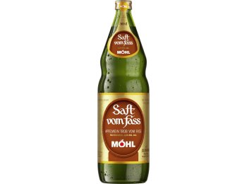 Möhl Saft vom Fass trüb Glas Har 12x1.00l