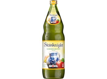 Möhl Steinkrügler Süssmost trüb Glas Har 12x1.00l