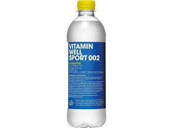 Vitamin Well Sport 002 Zuckerfrei PET Tra 12x0.50l