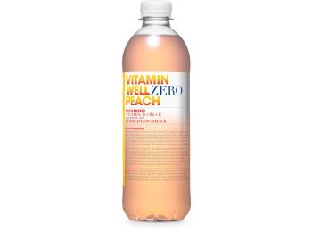 Vitamin Well Zero Peach PET Tra 12x0.50l