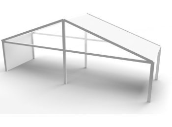Zelt Grundraster 10x3m Stück
