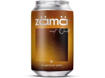 zämä® bergkräutersodaQuitte Dose Kar 12x0.33l
