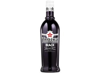 Trojka Vodka Black Likör Kar 6x0.70l