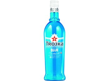 Trojka Vodka Blue Likör Kar 6x0.70l